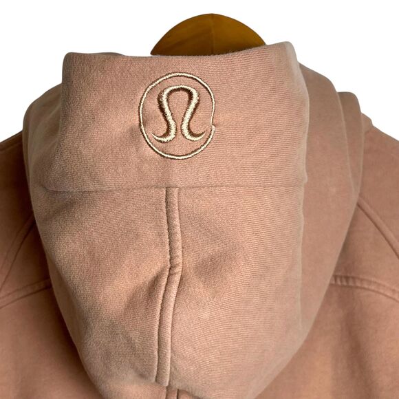 Lululemon Scuba Oversized Half-Zip Hoodie *Pink Clay - Picture 6 of 9